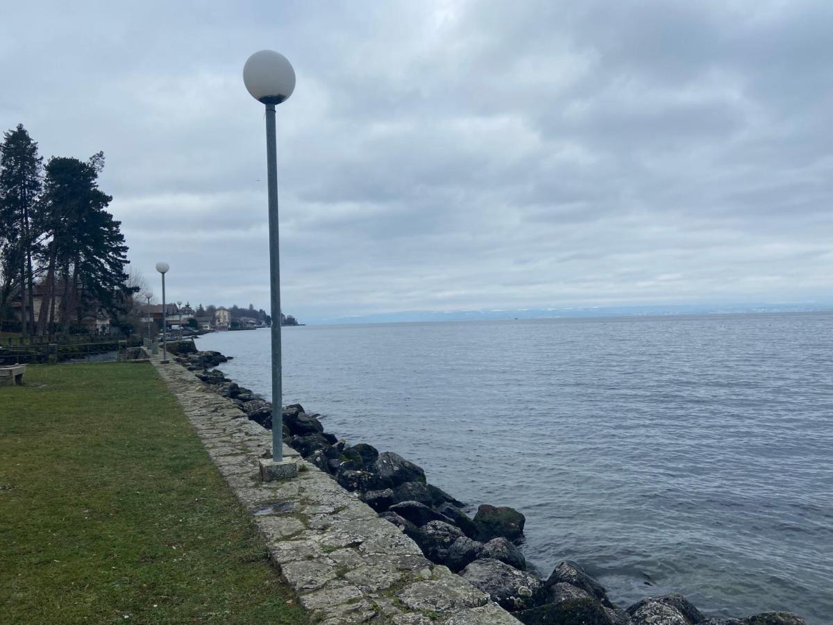 Bord De Lac,2 Chambres Superbe Vue Lac 5Mn Evian Lugrin Exterior photo